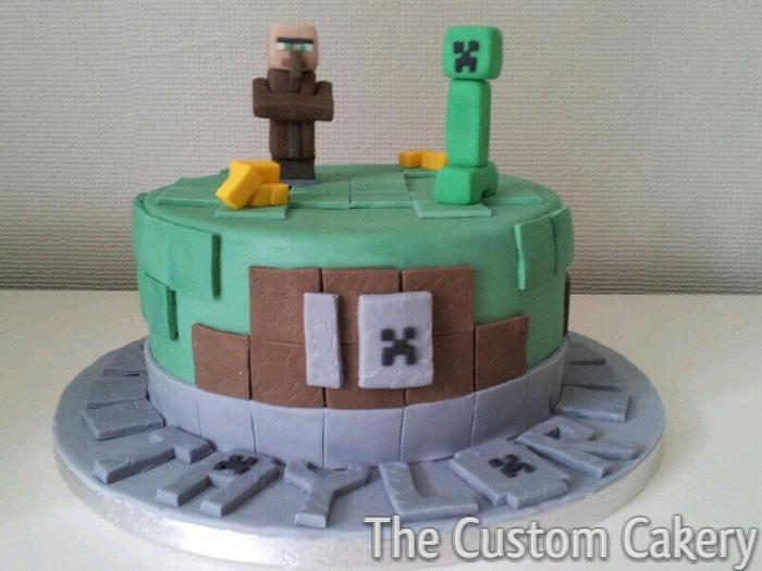 Another Minecraft cake