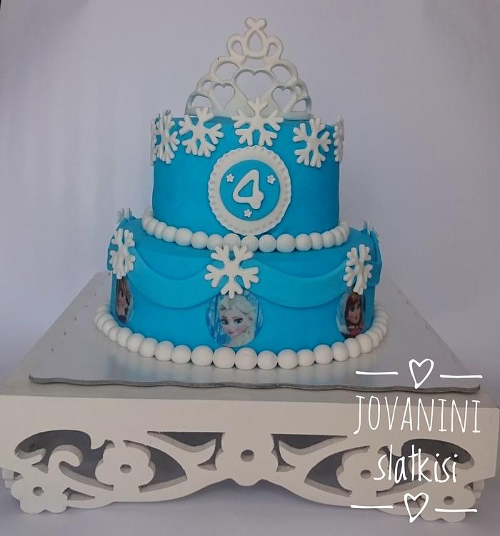 Frozen cake