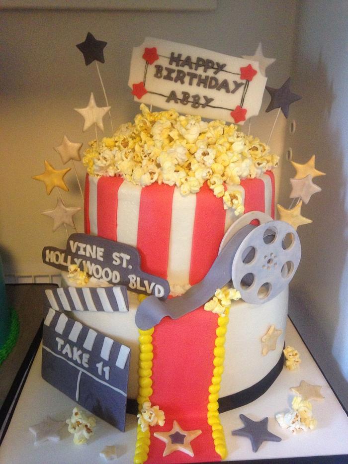Movie theatre cake