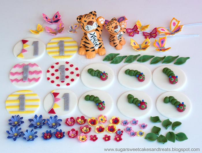 Tiger Cub Figurines & Toppers