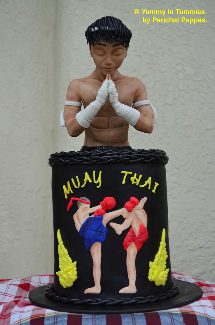 Sport Cakes for Peace Collaboration : Muay Thai ( Thai boxing). 
