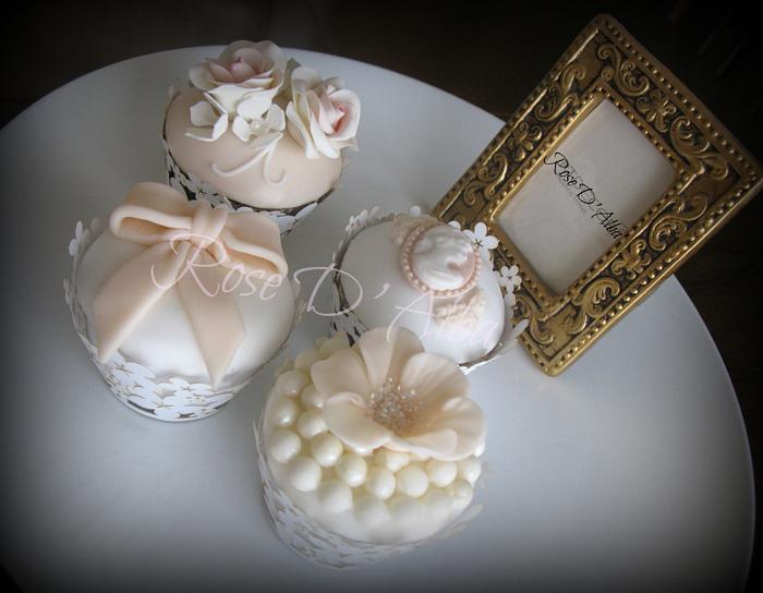 Wedding cupcakes for a dream wedding ... - Decorated Cake - CakesDecor