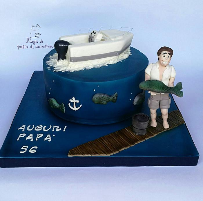 Boat cake