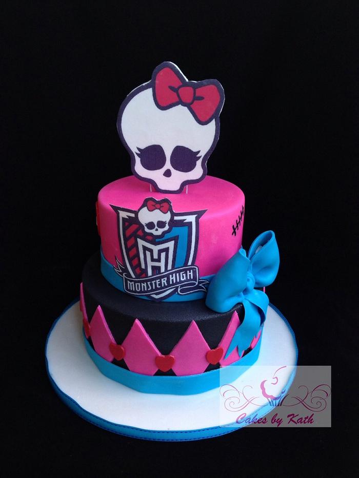Monster high birthday cake