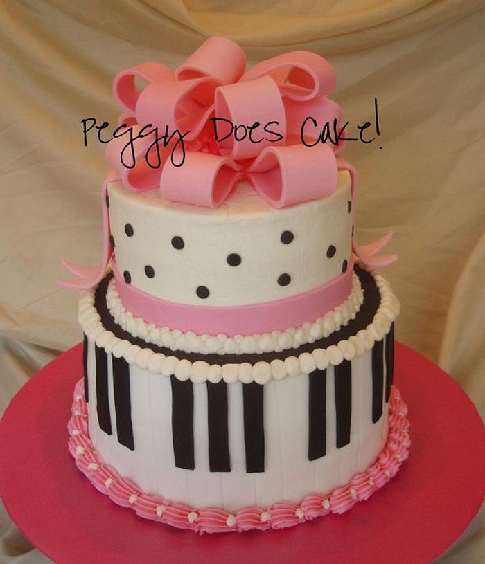 Piano Recital Cake