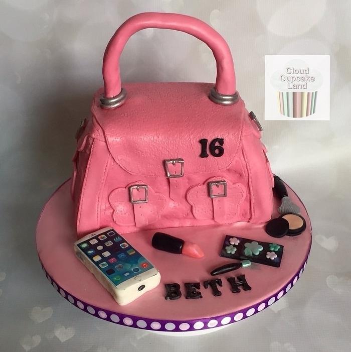 Pink Handbag Cake