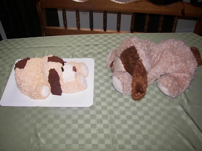 Rufus puppy cake