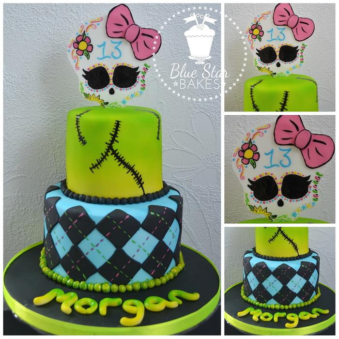 Monster High Theme Cake