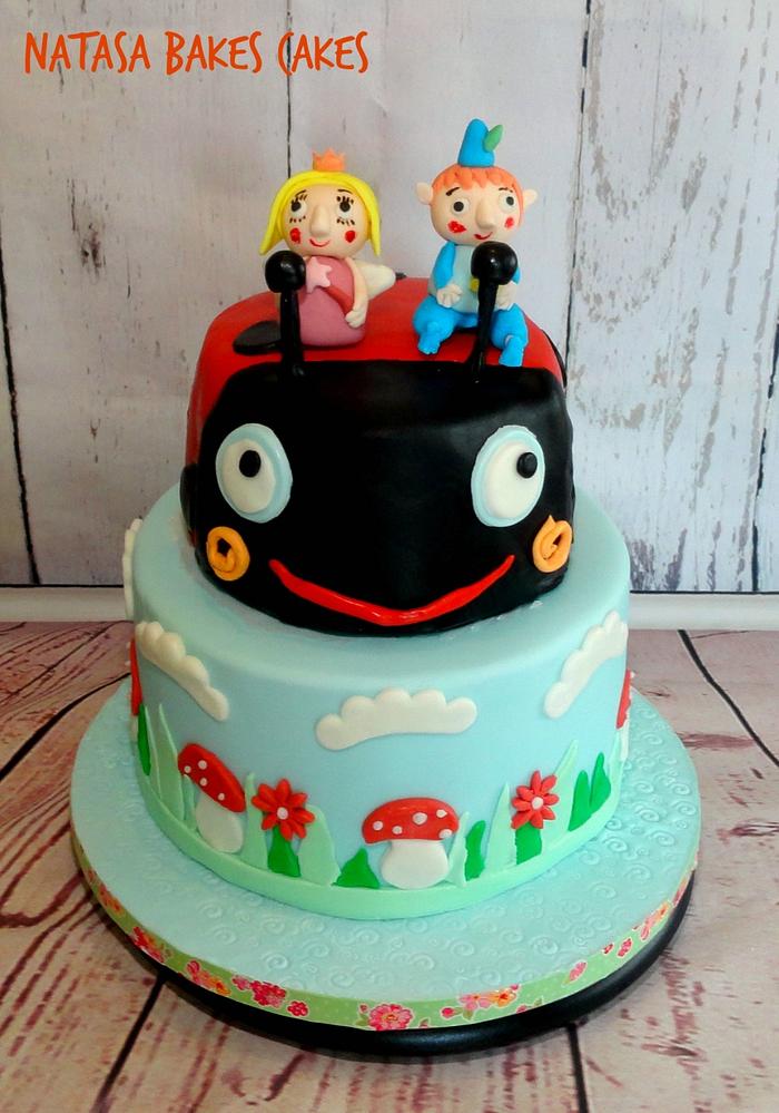Ben and Holly birthday cake