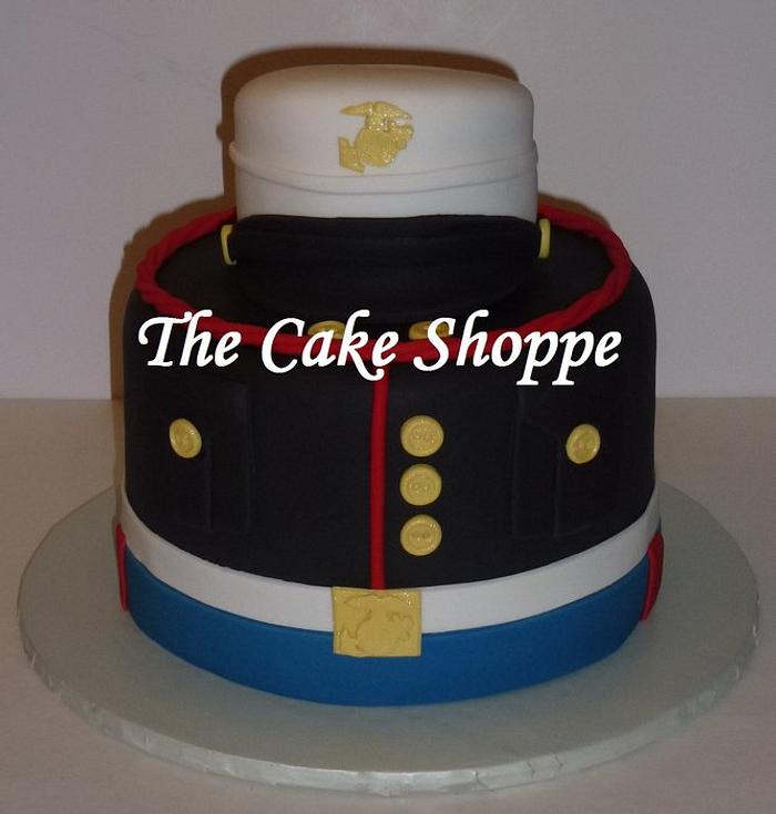 US Marine cake
