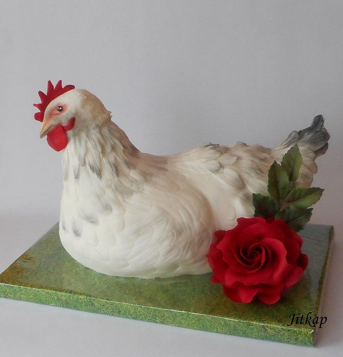 Chicken cake