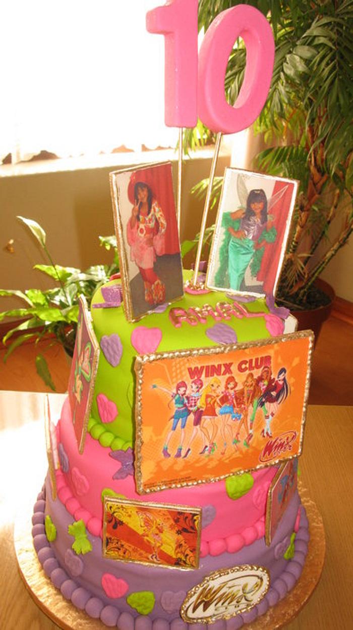 Winx club cake