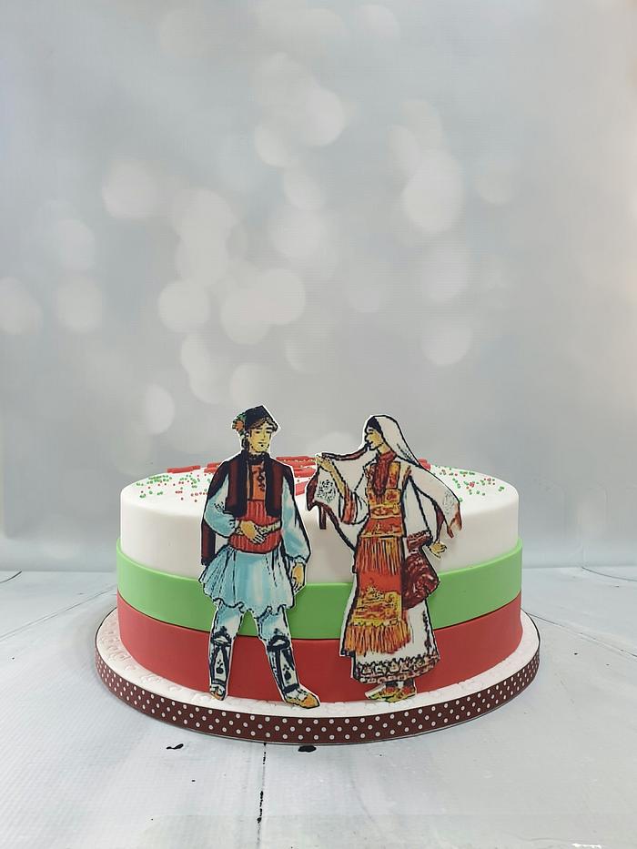 Bulgarian Folklore cake