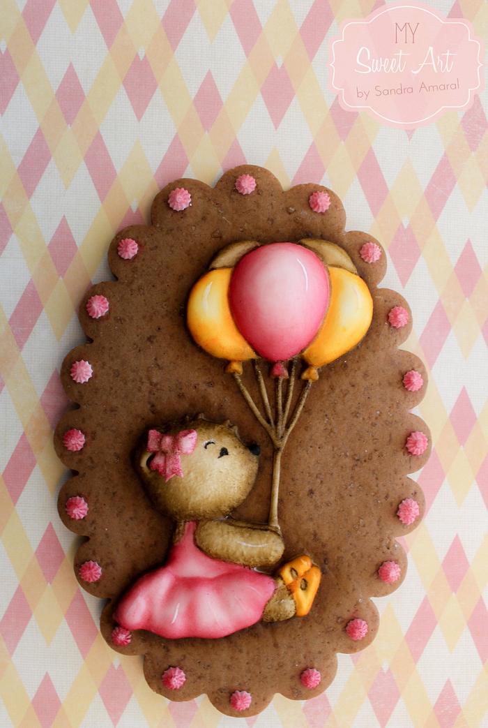 Baby bear cookie