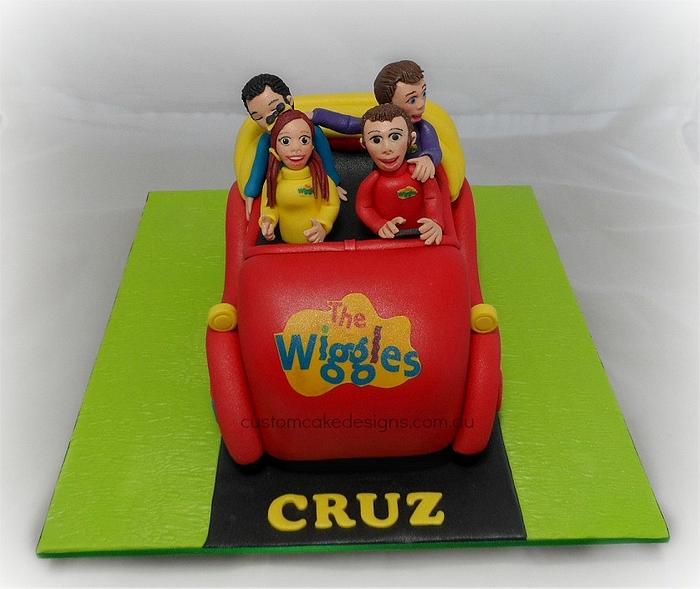 Wiggles Big Red Car Cake
