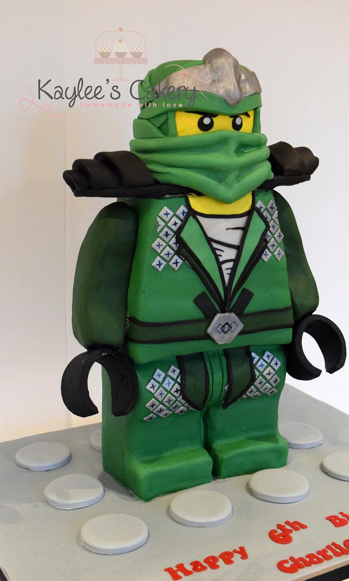 Lego Ninjago Standing Lloyd Cake