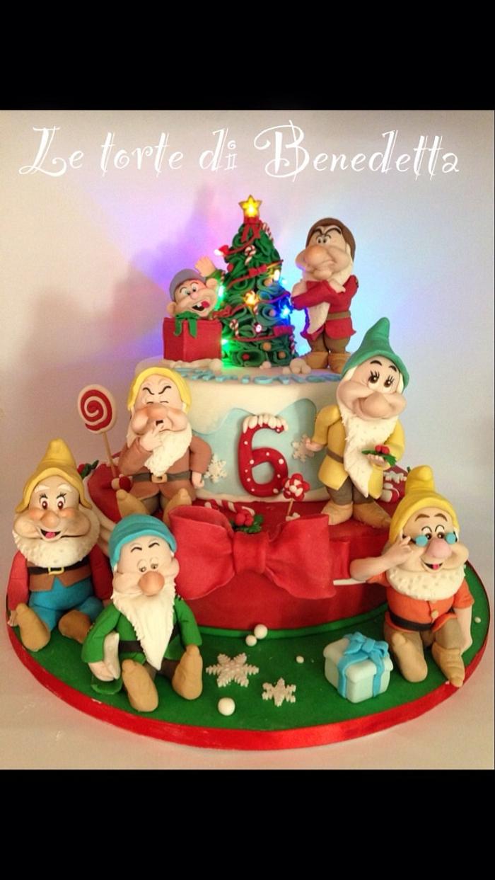 The christmas of the seven dwarfs
