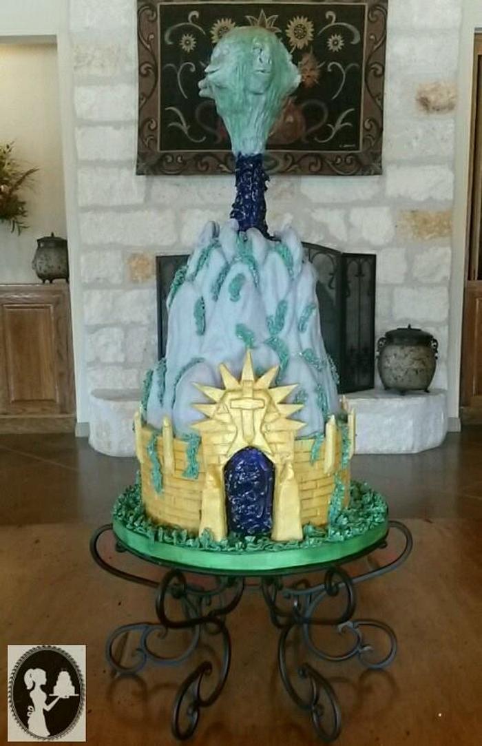 Lego chima Castle Cake