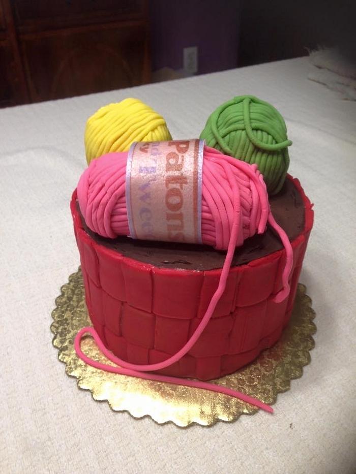 Knitter's Cake