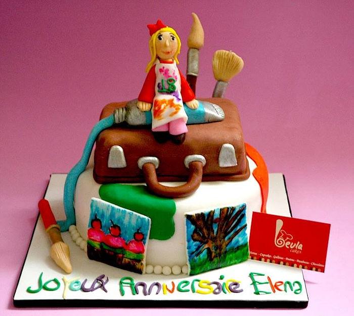 Cake painter