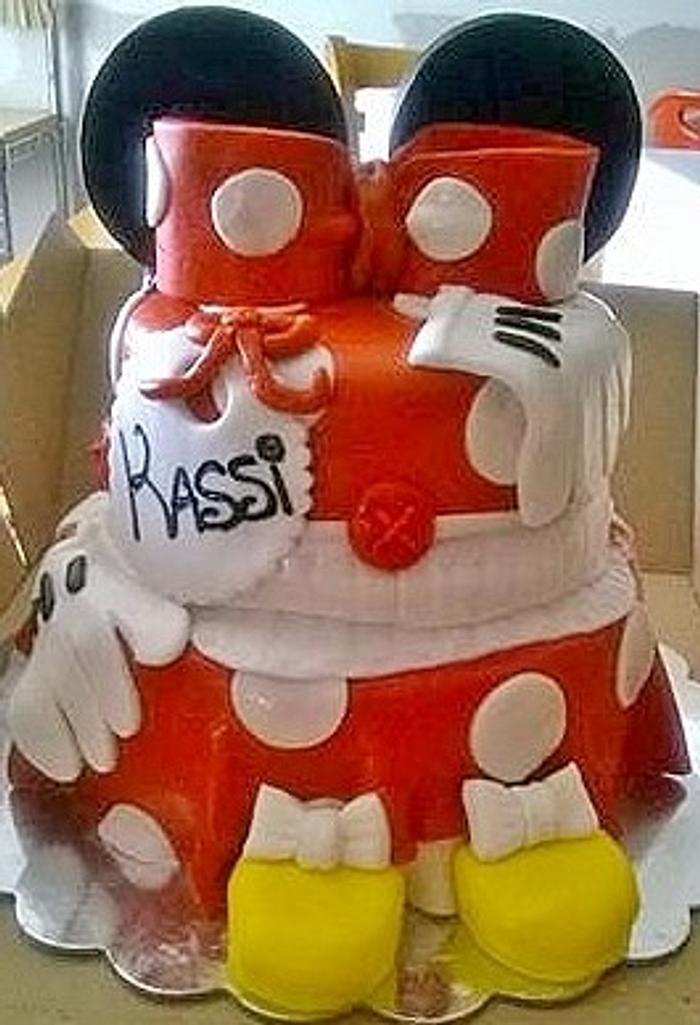 Mini Mouse Dress Cake