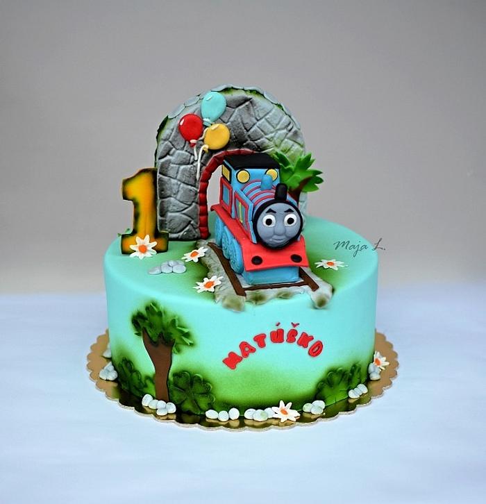 Thomas the Tank Engine cake