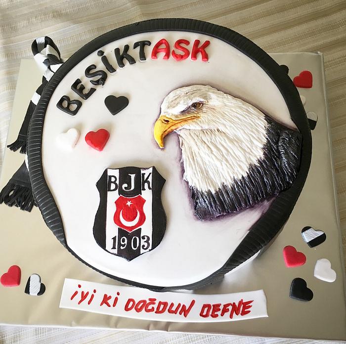 Beşiktaş cake 