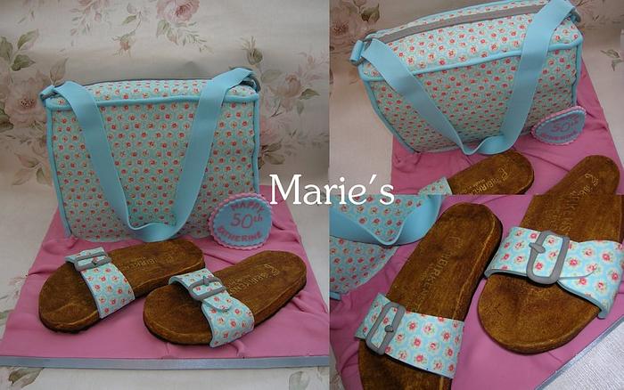 Shabby Chic Bag and shoes
