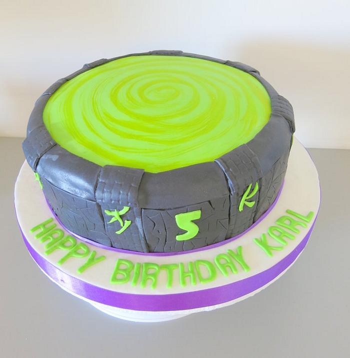 Skylander cake 