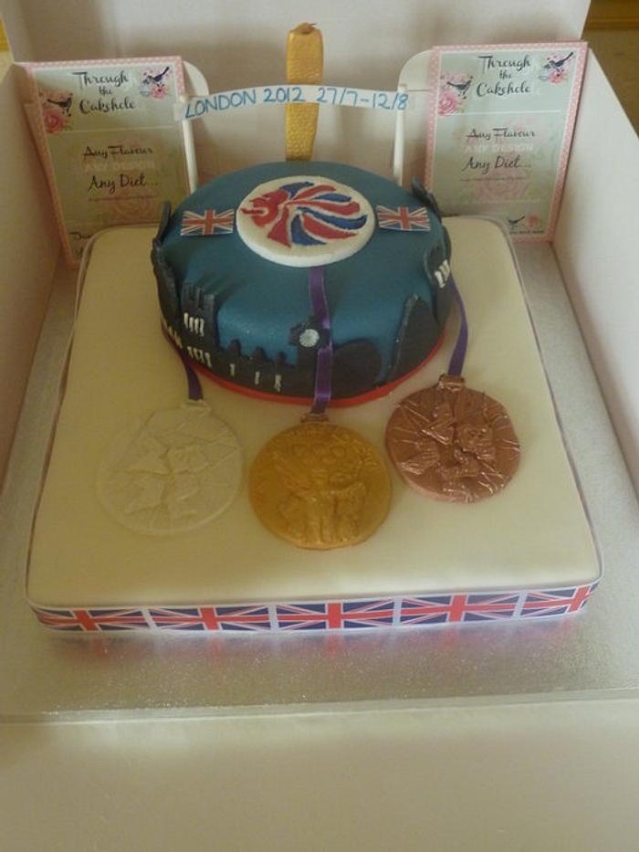London 2012 Olympic cake
