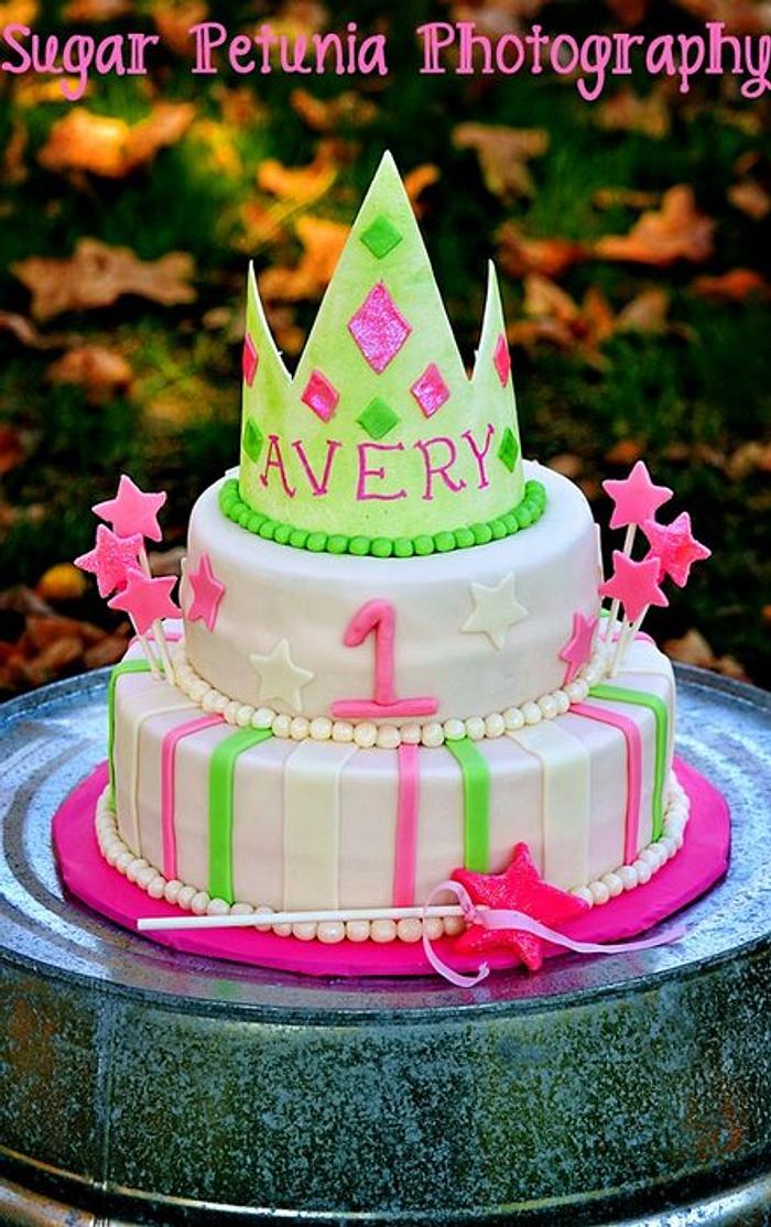 Pretty Princess Birthday - Decorated Cake by - CakesDecor