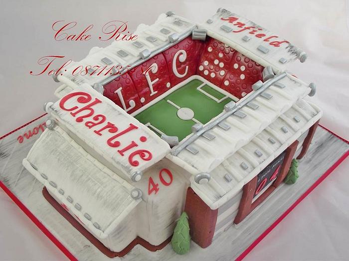 Football Stadium Cake | Cakes, Cupcakes and more