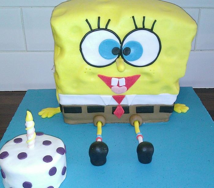 Spongebob squarepants cake