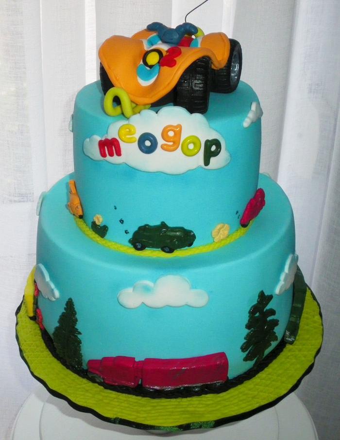 Cars cake