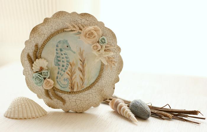 Shabby Chic Sea Life Cookie