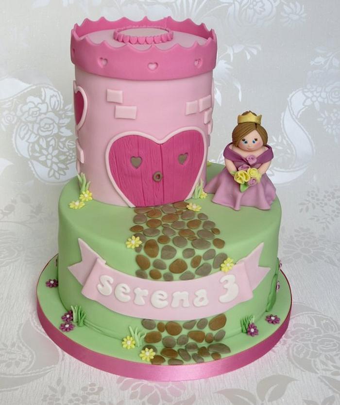 Princess Tower Cake