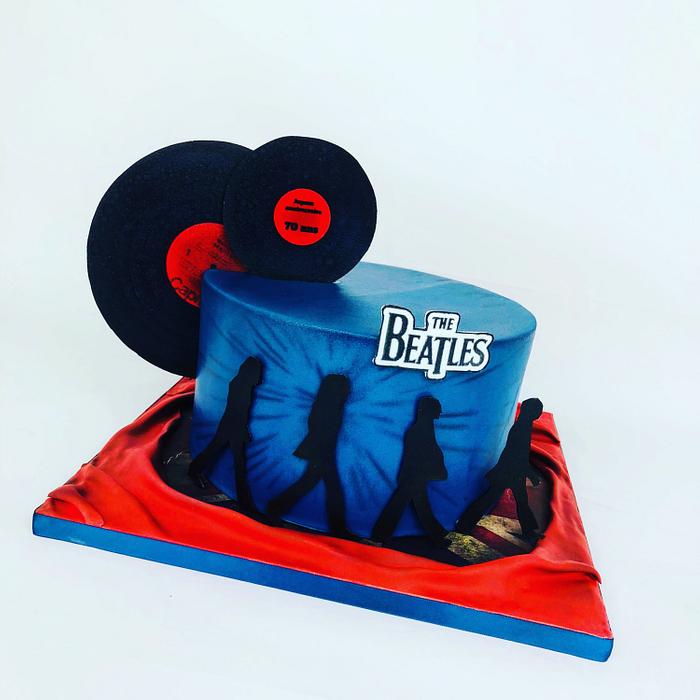 The Beatles cake 