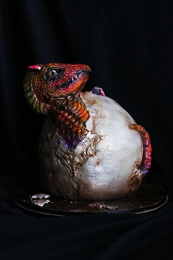 Dragon Egg Cake 