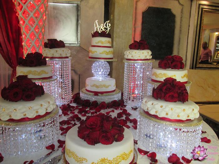 Crystal Wedding Cake