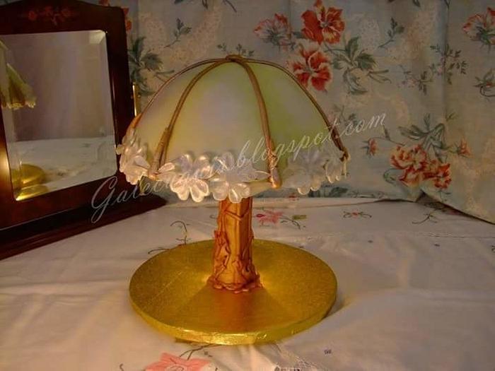 Lamp cake