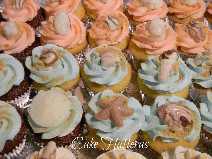 Hatteras Sunset Cupcakes