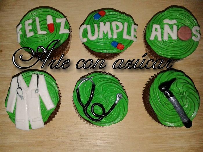 Medic cupcakes , Medicine cupcakes