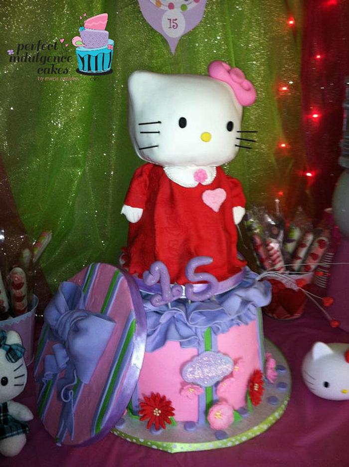 Hello Kitty on Gift box