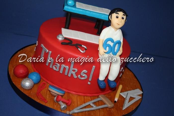 physiotherapy cake