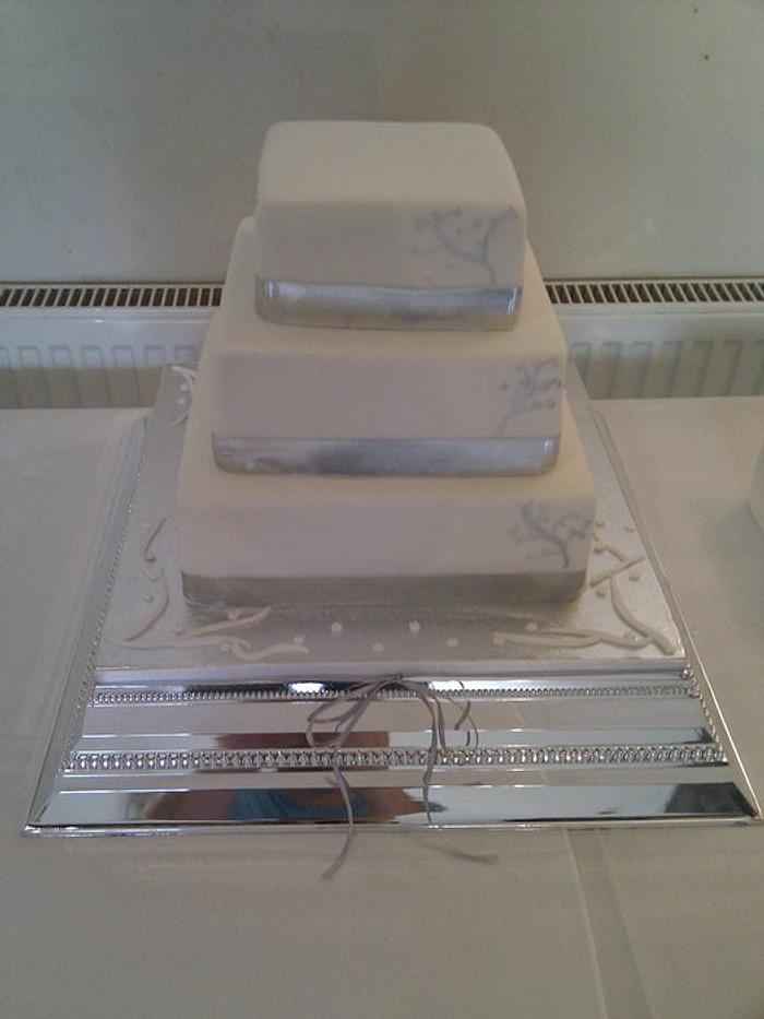 Laura - Wedding Vow Renewal Cake