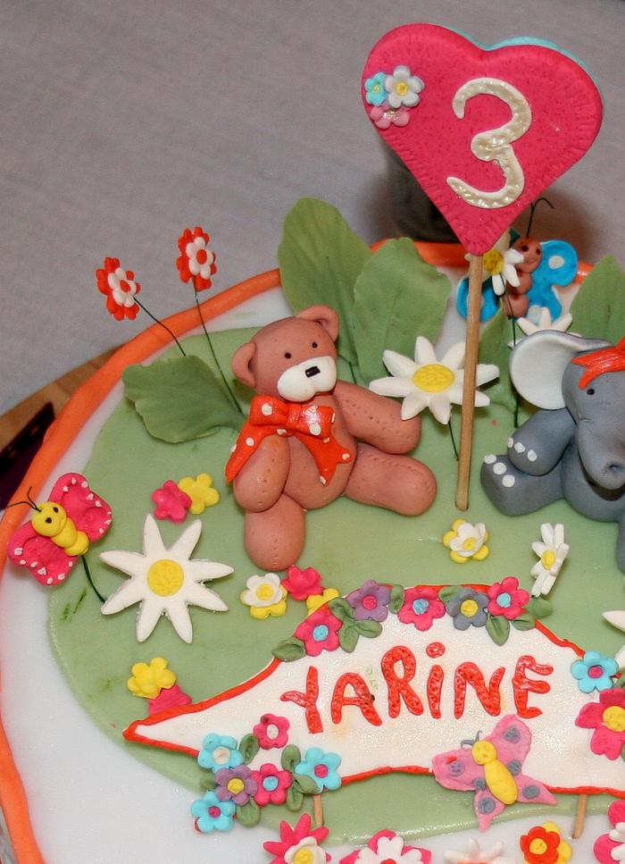 Birthday cake for Yarine