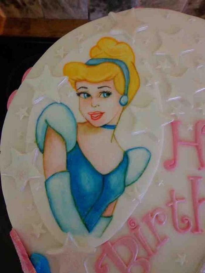 Cinderella birthday cake