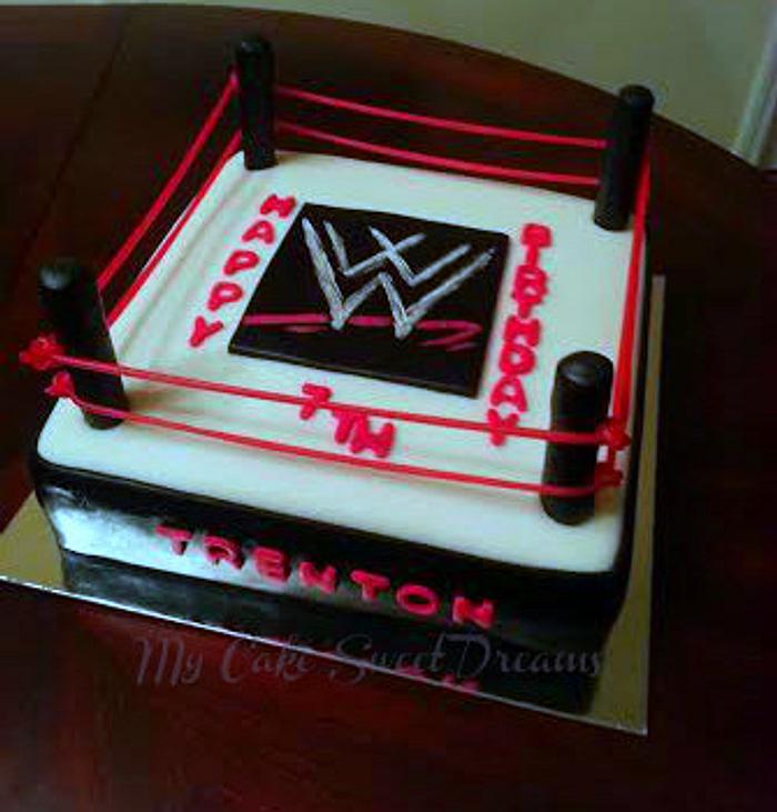 WWE Birthday Cake