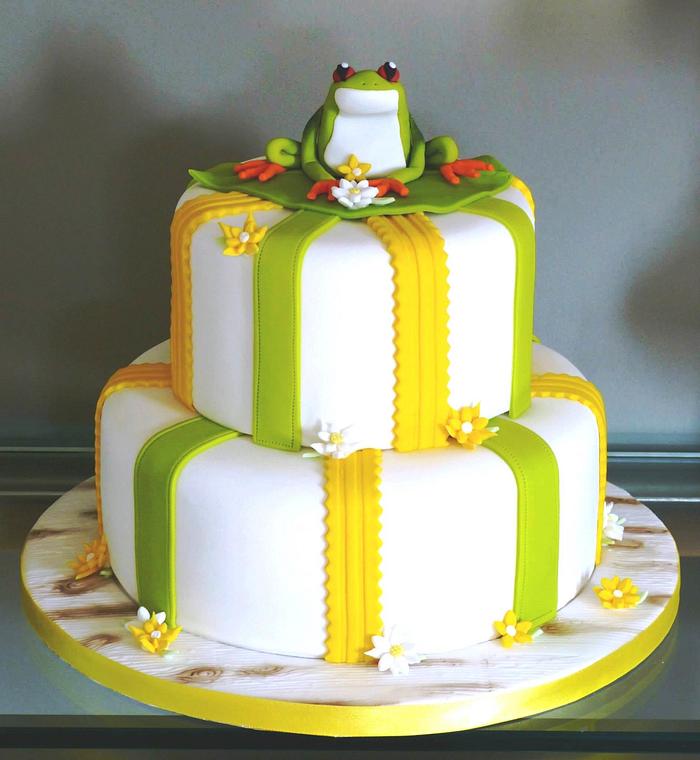 Red Eyed Tree Frog Cake