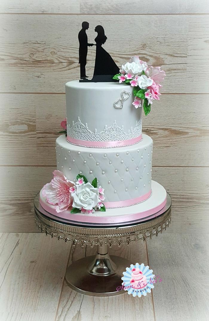 Weddingcake pink
